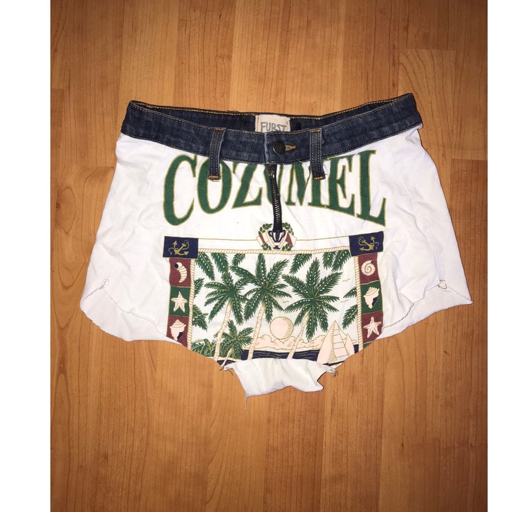 Furst of a Kind LF reworked vintage shorts